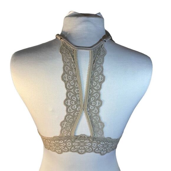 Aerie Lace Halter Bralette - Picture 4 of 9